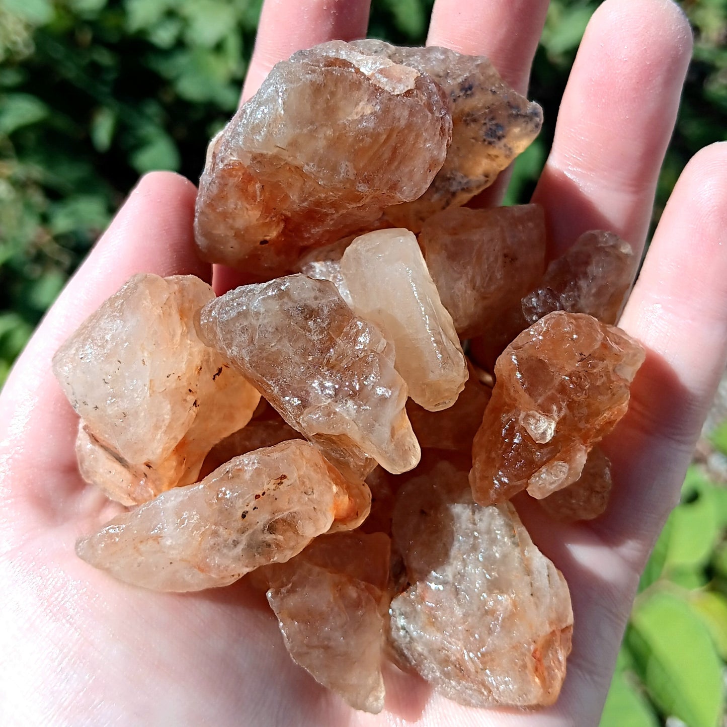 Rough Topaz, Imperial Golden - 1 LB, Size Small