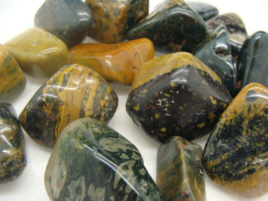 Sea Jasper polished