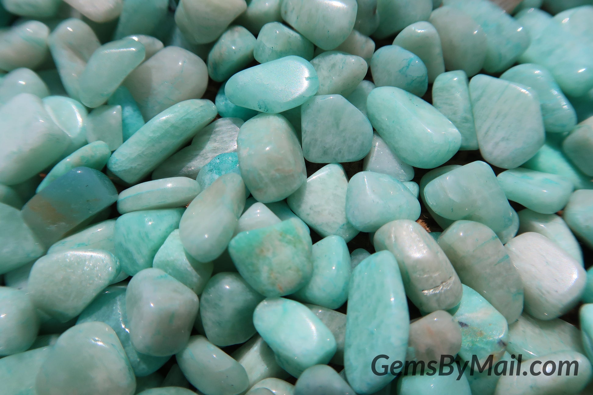 Amazonite Chips polished