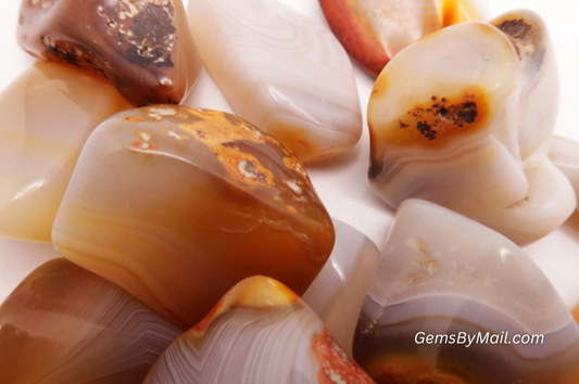 Tumbled Agate - 1/2 LB