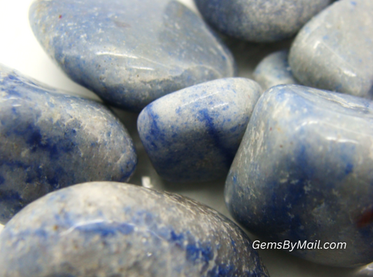 Tumbled Aventurine, Blue - 1/2 LB