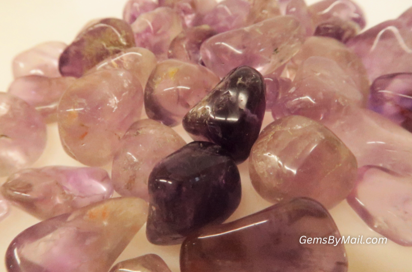 Tumbled Amethyst - 1/2 LB