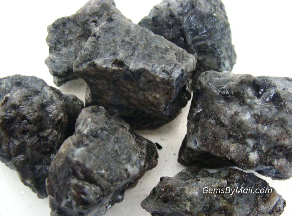Rough Larvikite - 1 LB, Size Small/Medium