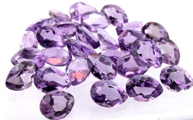 Faceted Gemstones - Amethyst