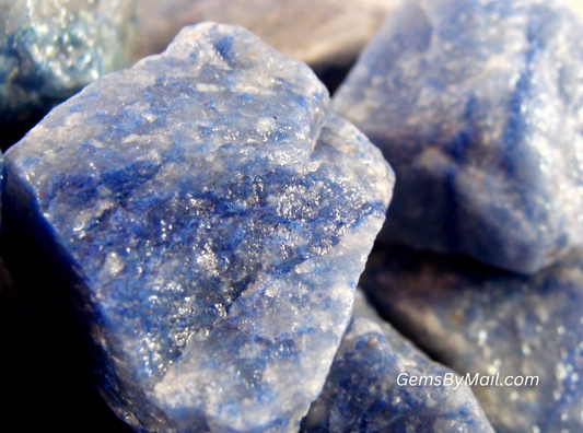 Rough Aventurine, Blue - 1 LB, Size Small