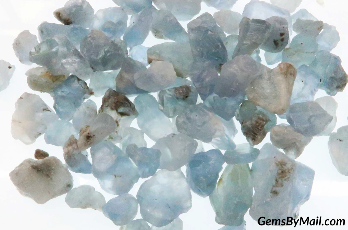 Rough Celestite - 1 LB, Size Xtra Small