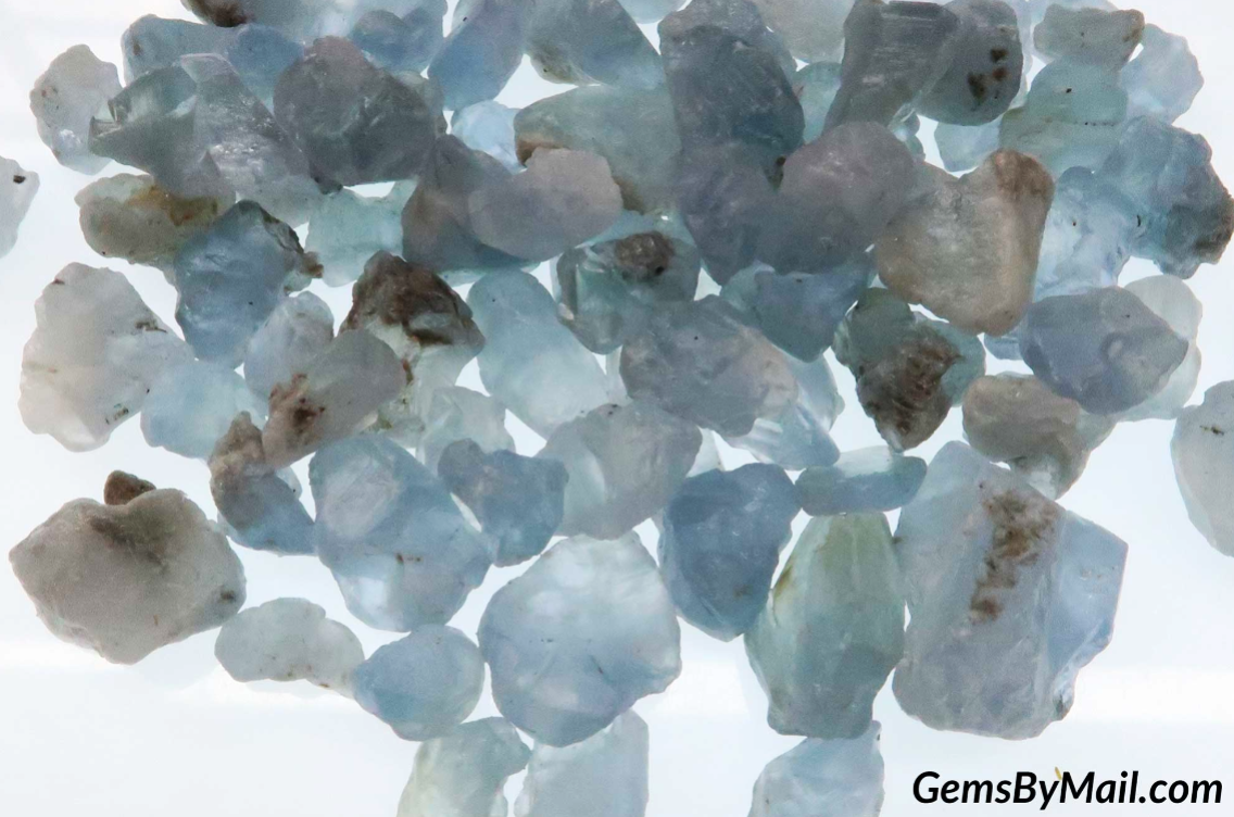 Rough Celestite - 1 LB, Size Xtra Small
