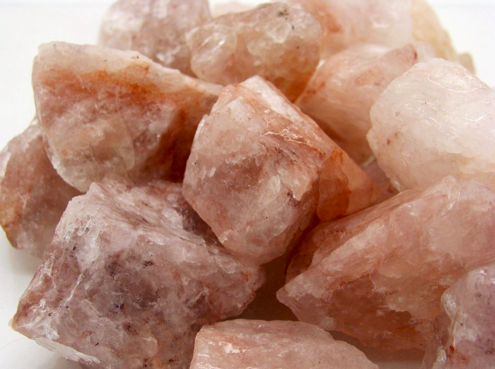 Rough Quartz, Fire - 1 LB, Size Small
