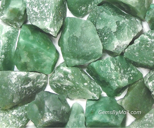 Rough Aventurine, Green - 1 LB, Size Small
