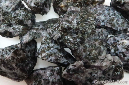 Rough Indigo Gabbro - 1 LB, Size Small