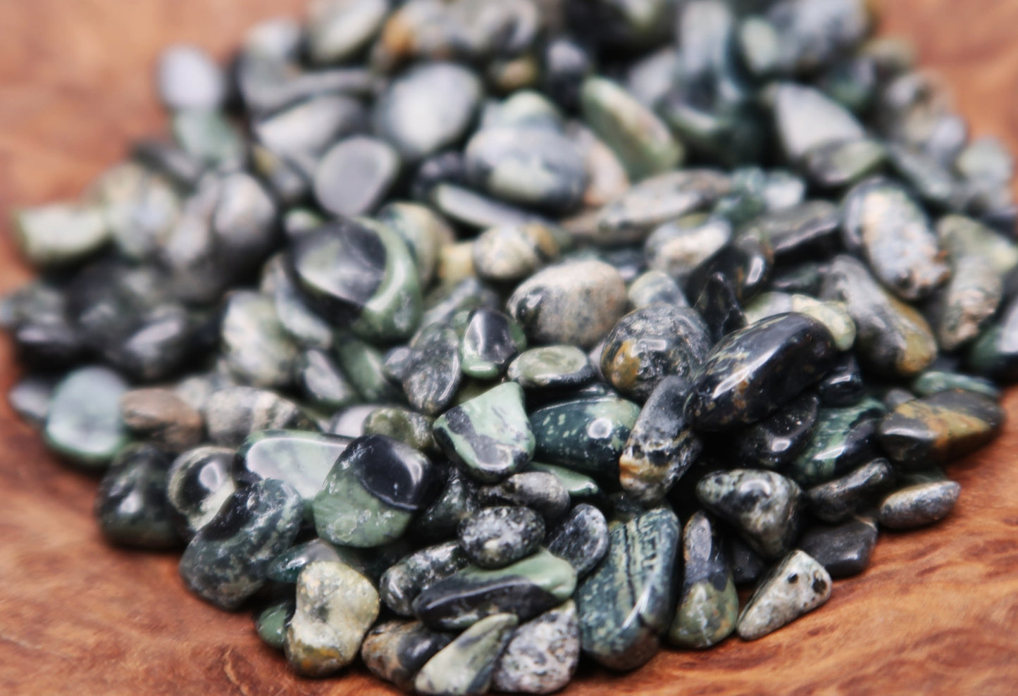 Mini Tumbled Chips - Jasper, Kambaba, 1/4 LB