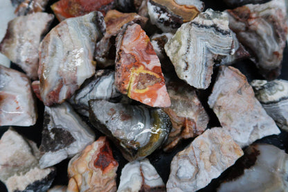 1 Lb Peach Flower Agate - Medium Size