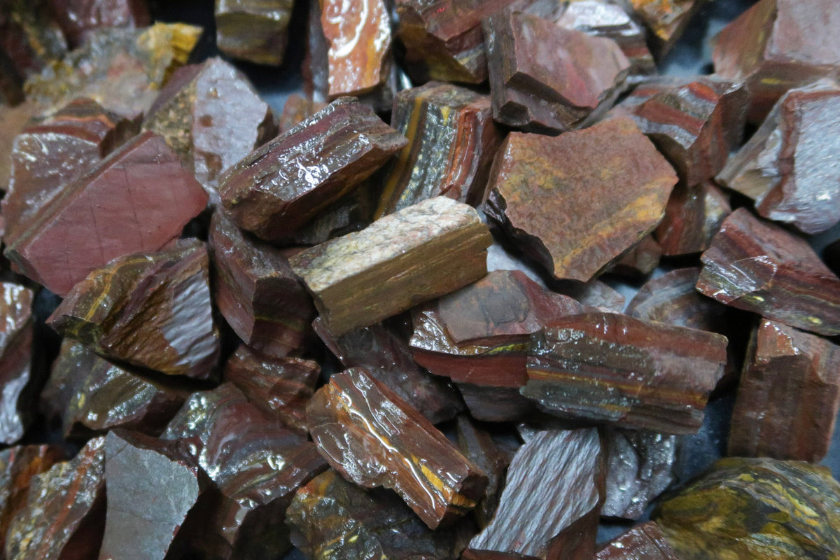 Rough Tiger Iron - 1 Lb Lots
