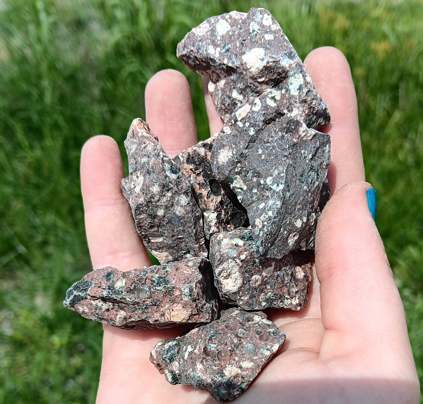 Rough Jasper, Conglomerate - 1 LB, Size Small