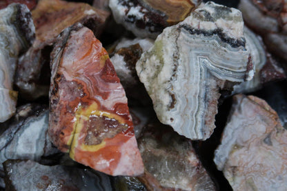 1 Lb Peach Flower Agate - Medium Size