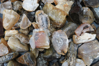 Rough Montana Agate - Size Small