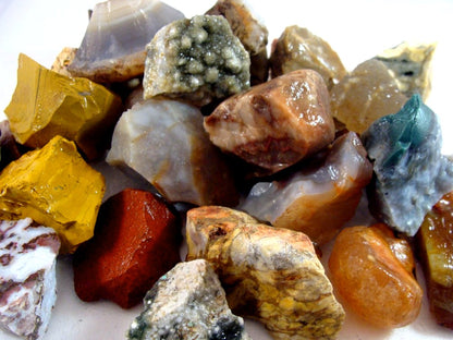 agate jasper mixed rough