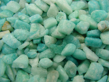 Mini Tumbled Chips - Amazonite