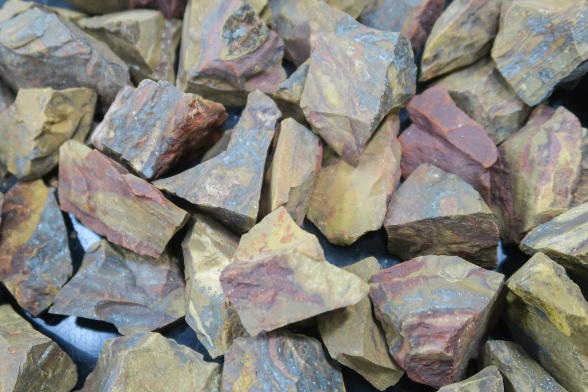 BOGO **Limit 3 Per Order** Indian Jasper, Picture - 1 LB, Size Small