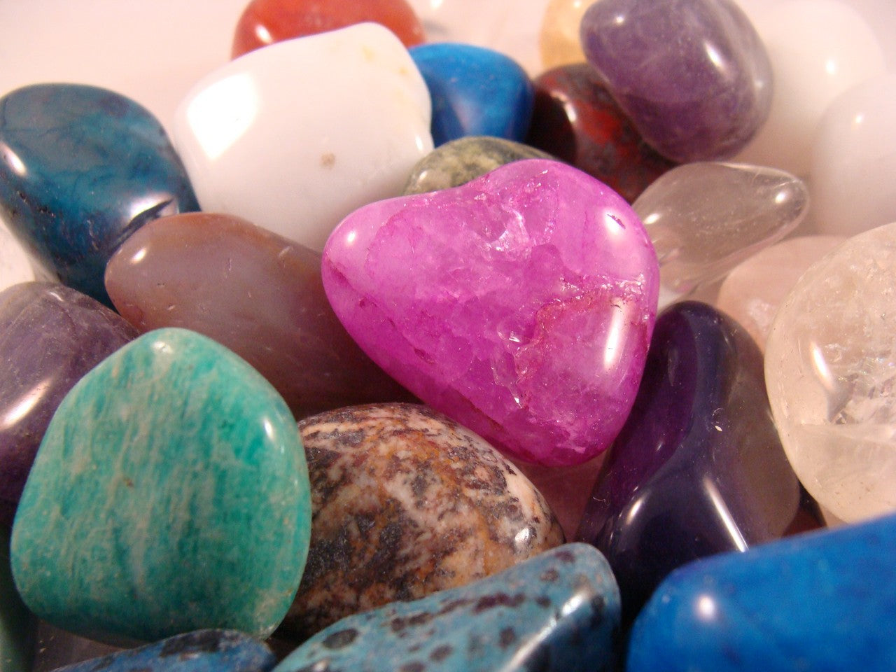 tumbled gemstones