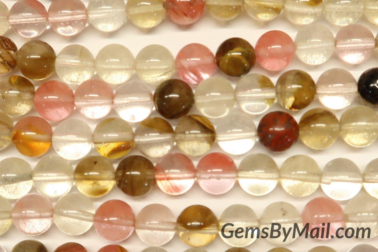 Mixed Cherry Quartz Beads