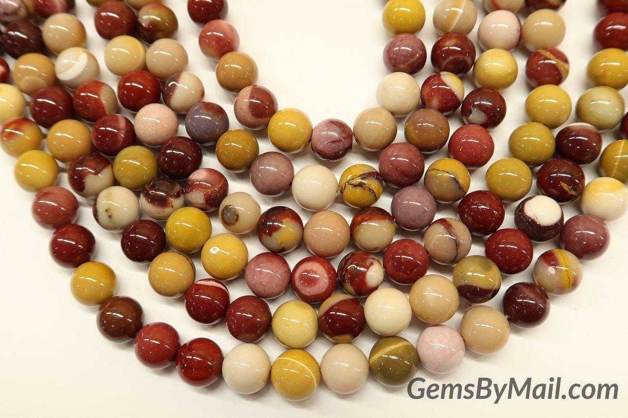 Mookaite Beads strand