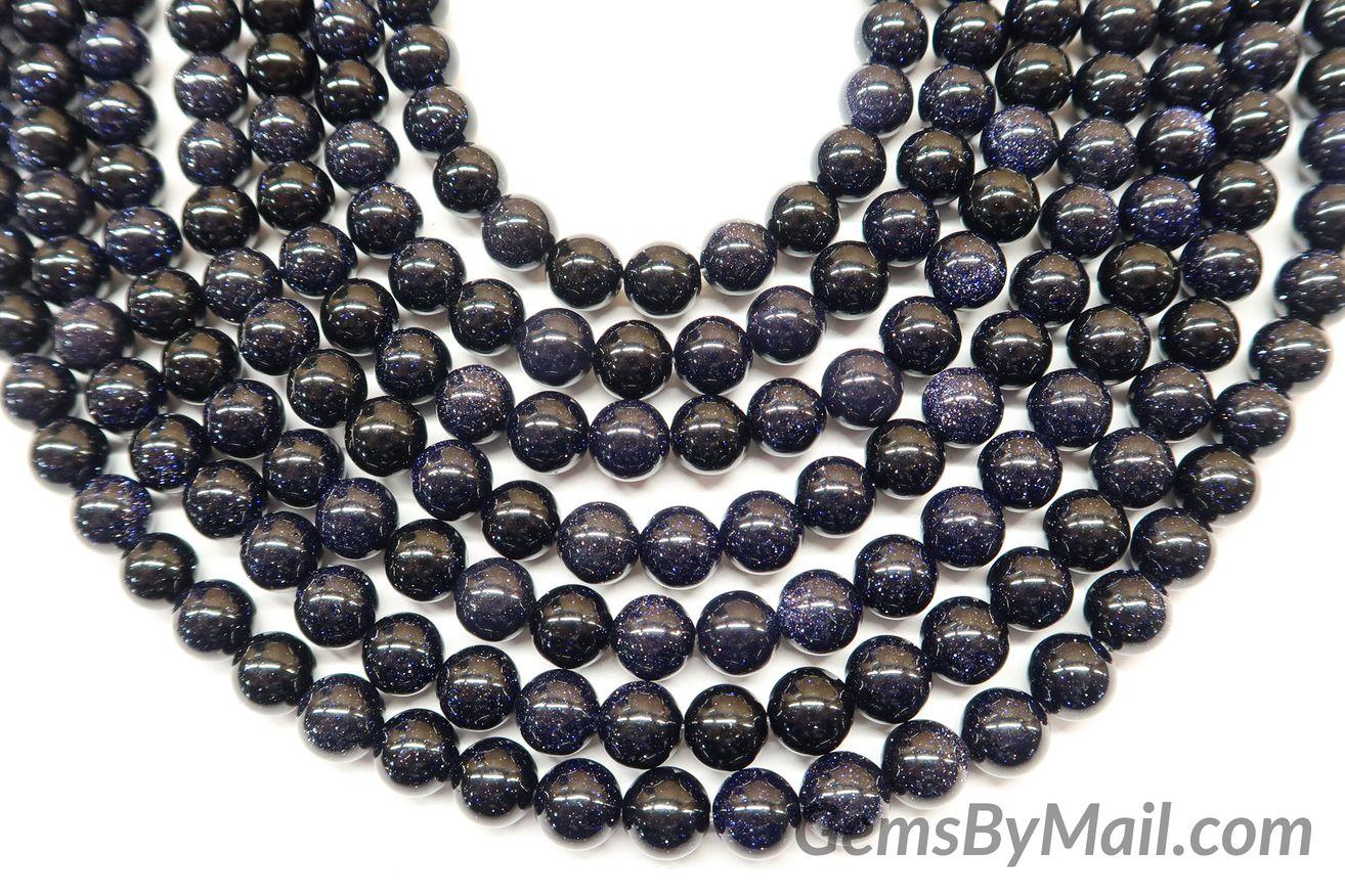 Goldstone beads