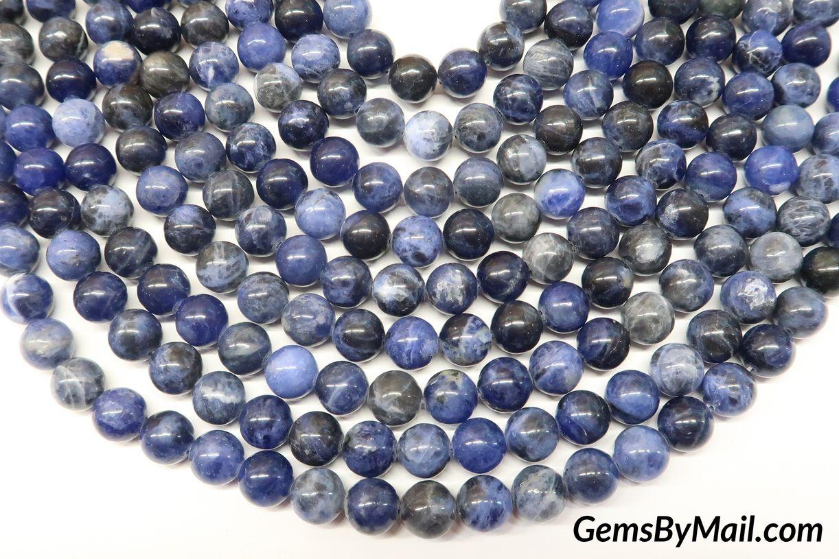 Sodalite Beads polished