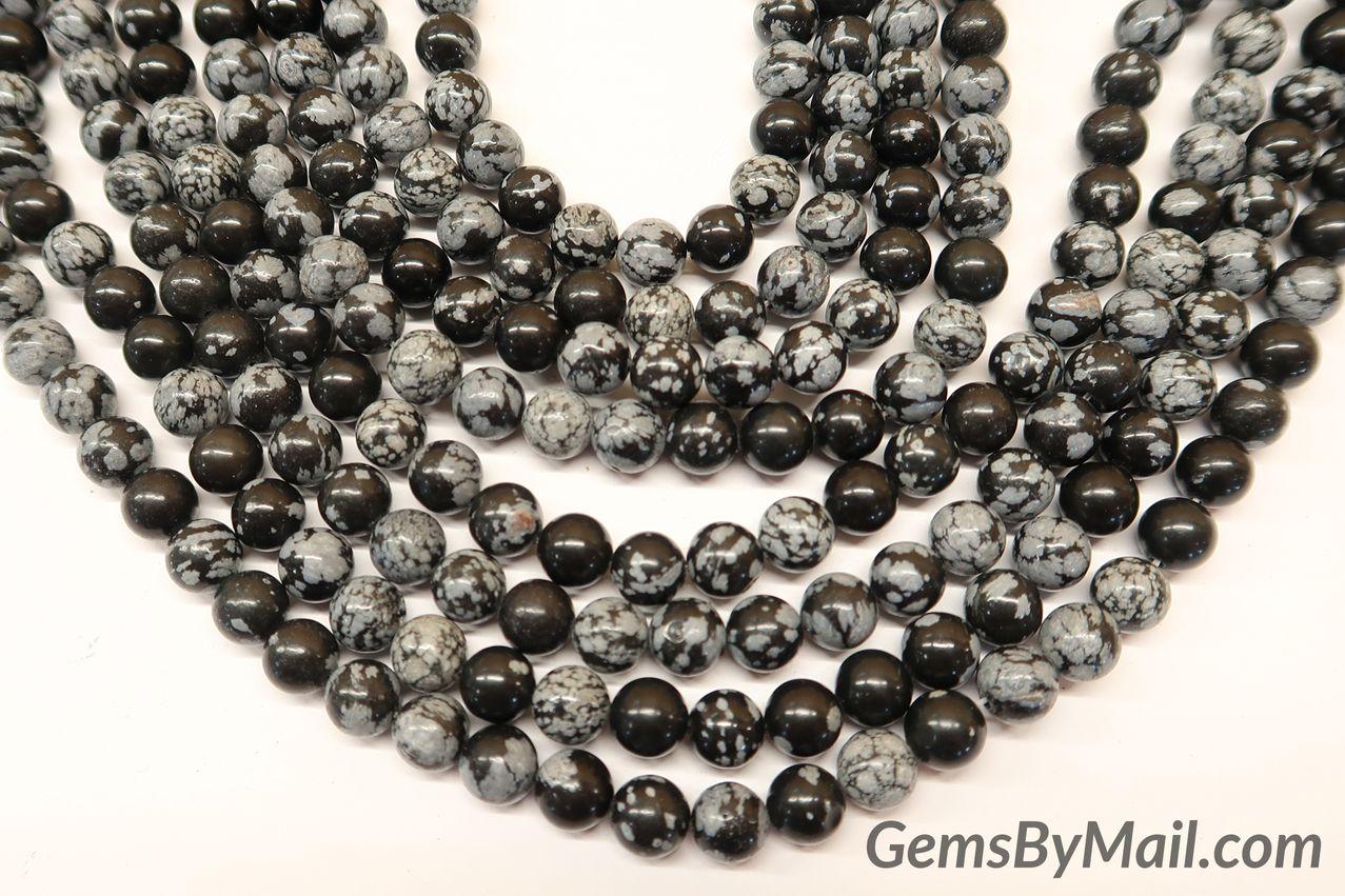 Obsidian Beads