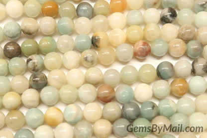 Mixed Color Amazonite Beads