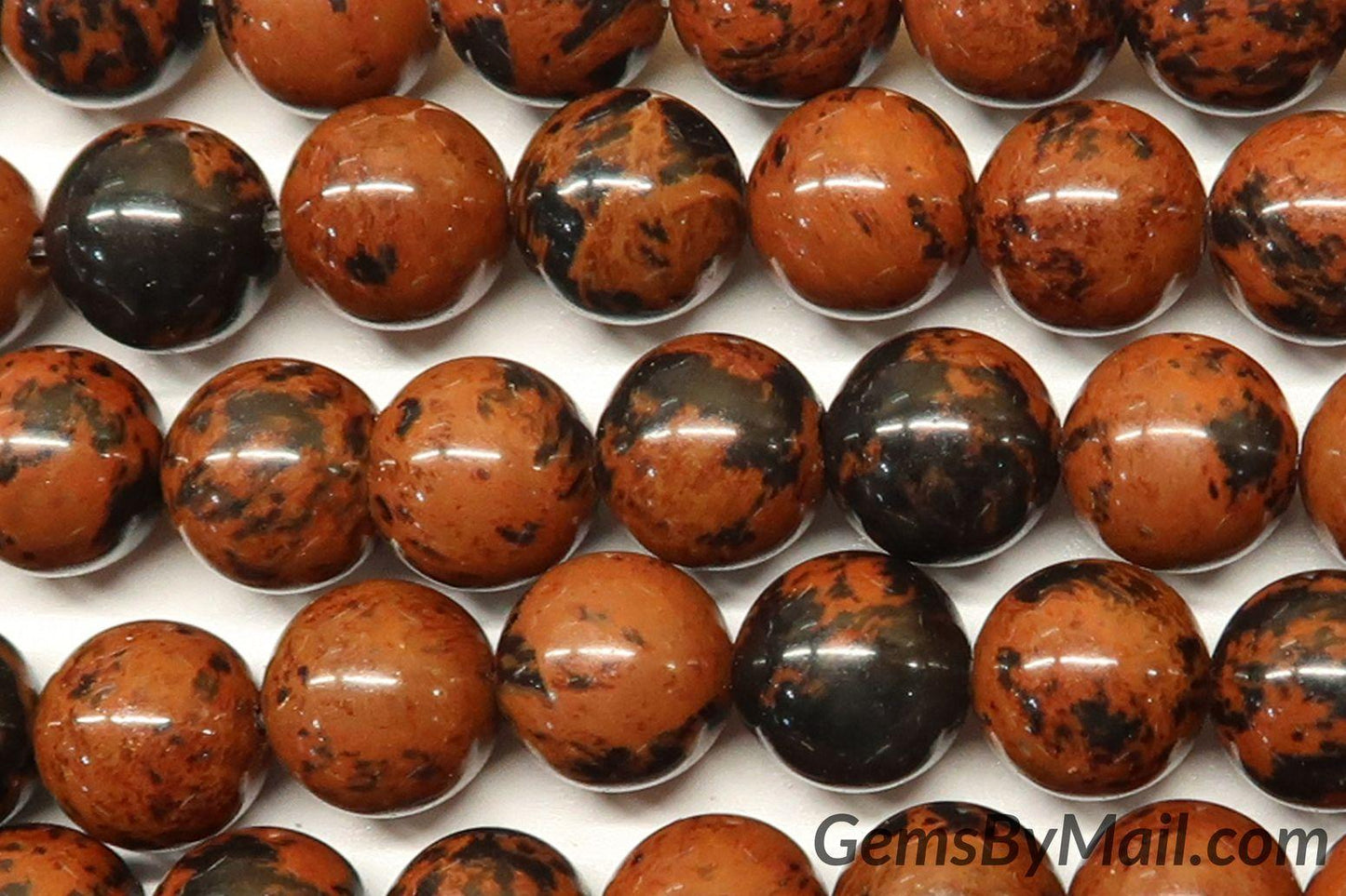 Mahogany Obsidian Beads