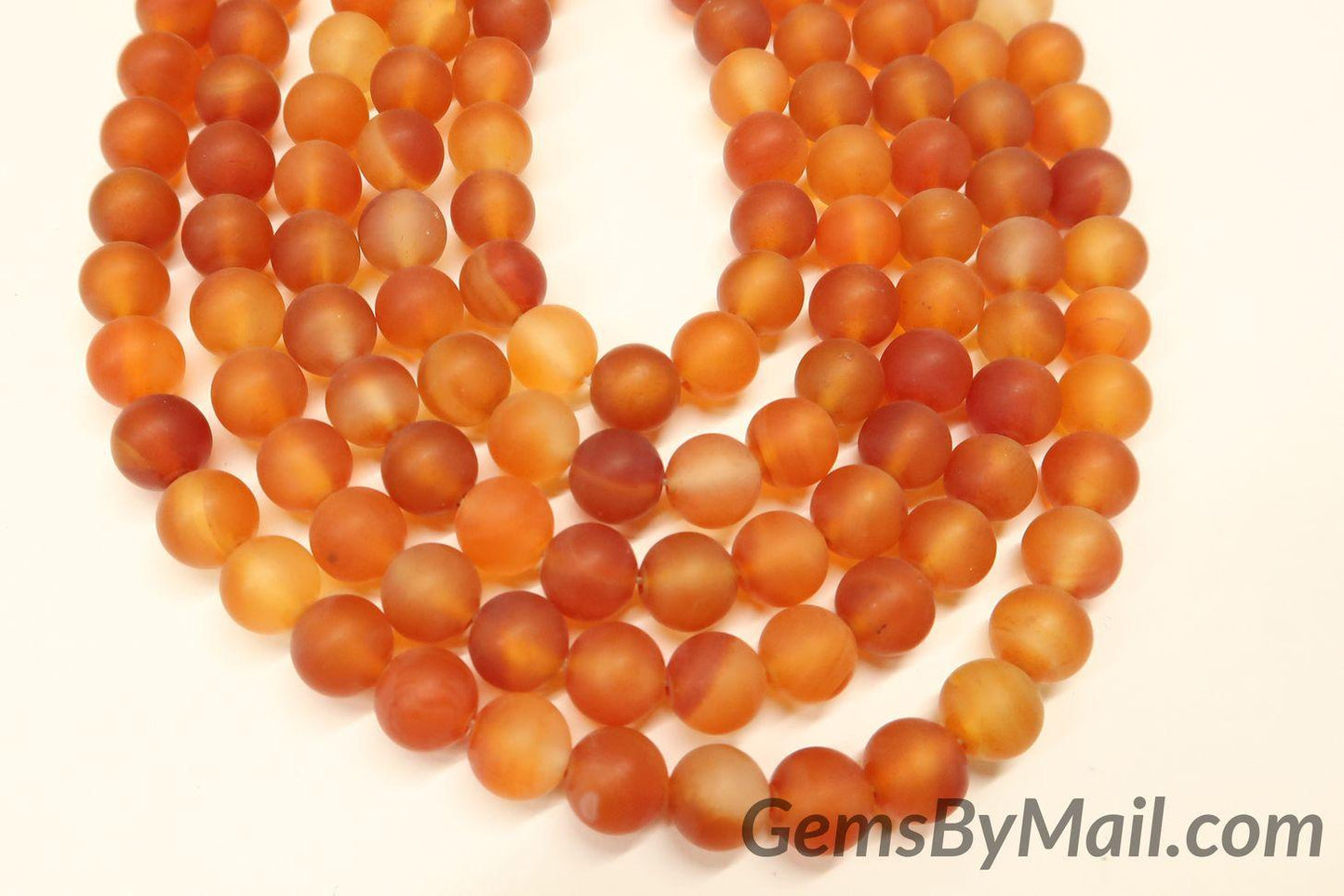 Matte Light Red Carnelian