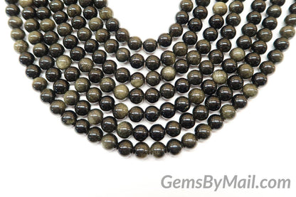 Obsidian Beads