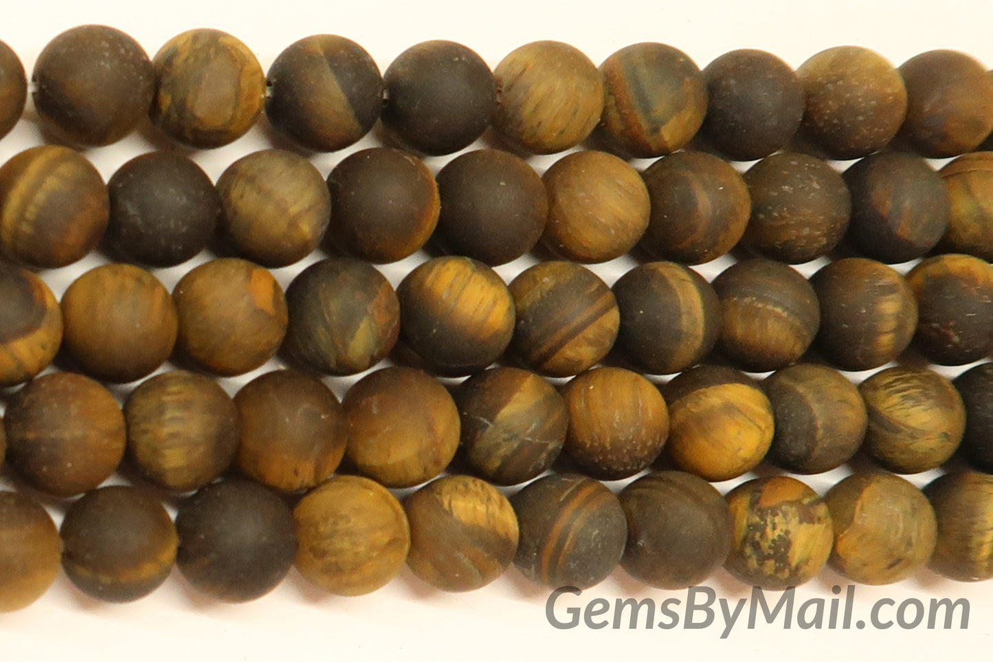 Matte Gold Tigereye Beads