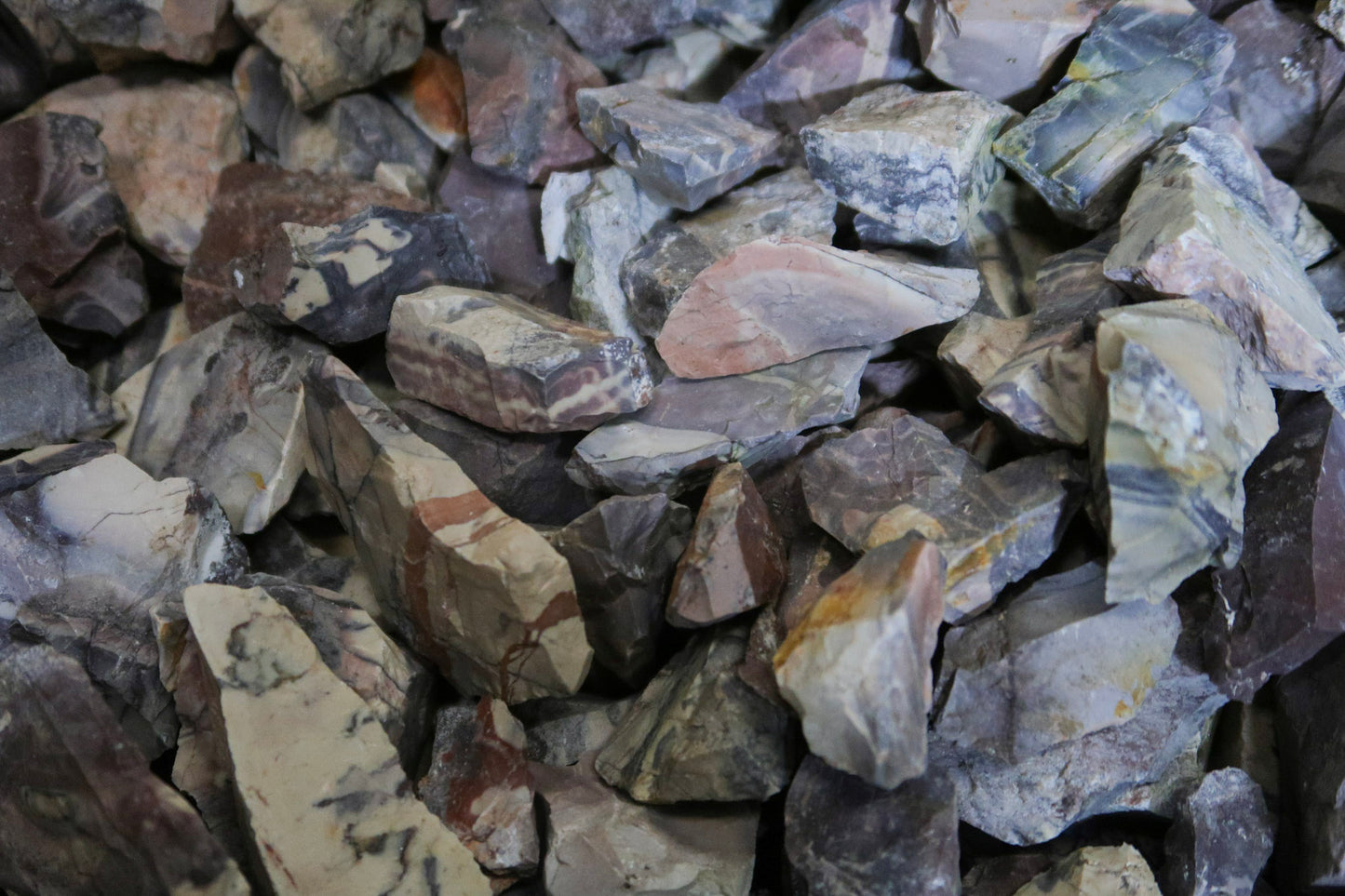 Rough SciFi Jasper - Small Size - 1 Lb Lots
