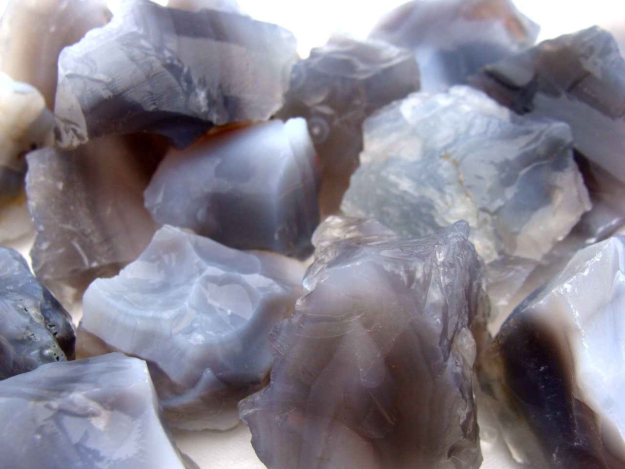 gray agate rough