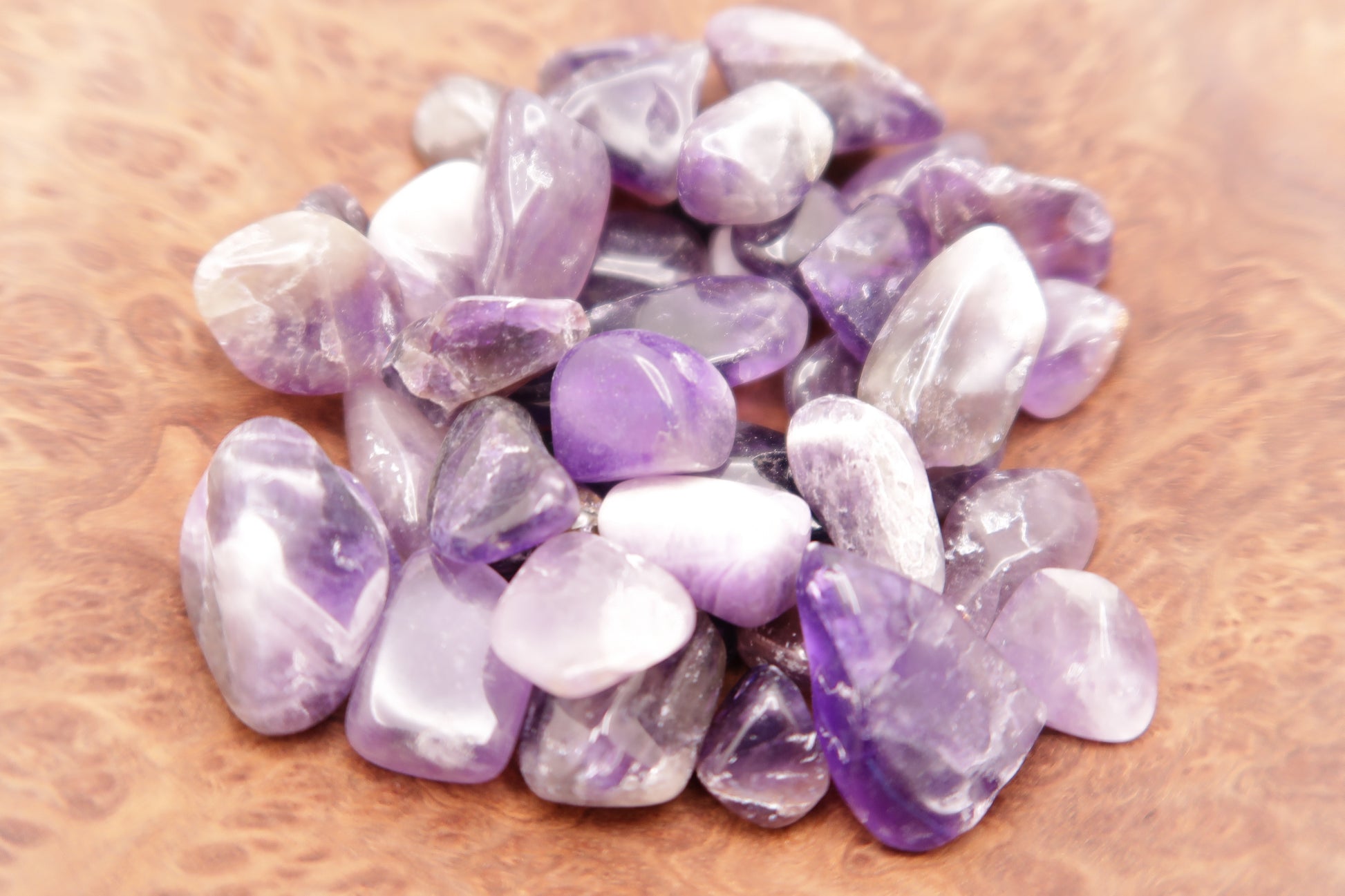 Chevron Amethyst mini