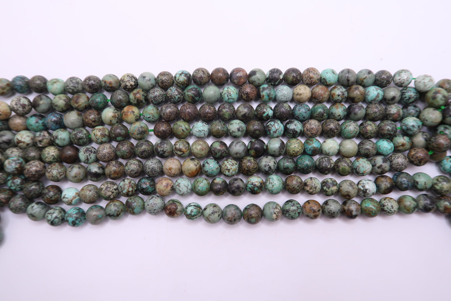 African Turquoise Beads polished