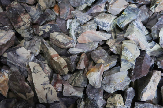 Rough SciFi Jasper - Small Size - 1 Lb Lots