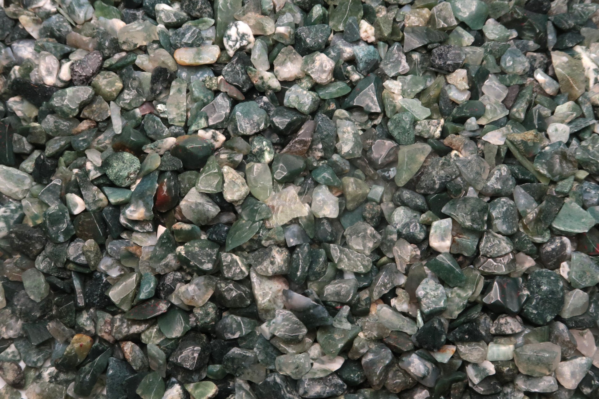 Moss Agate Chips