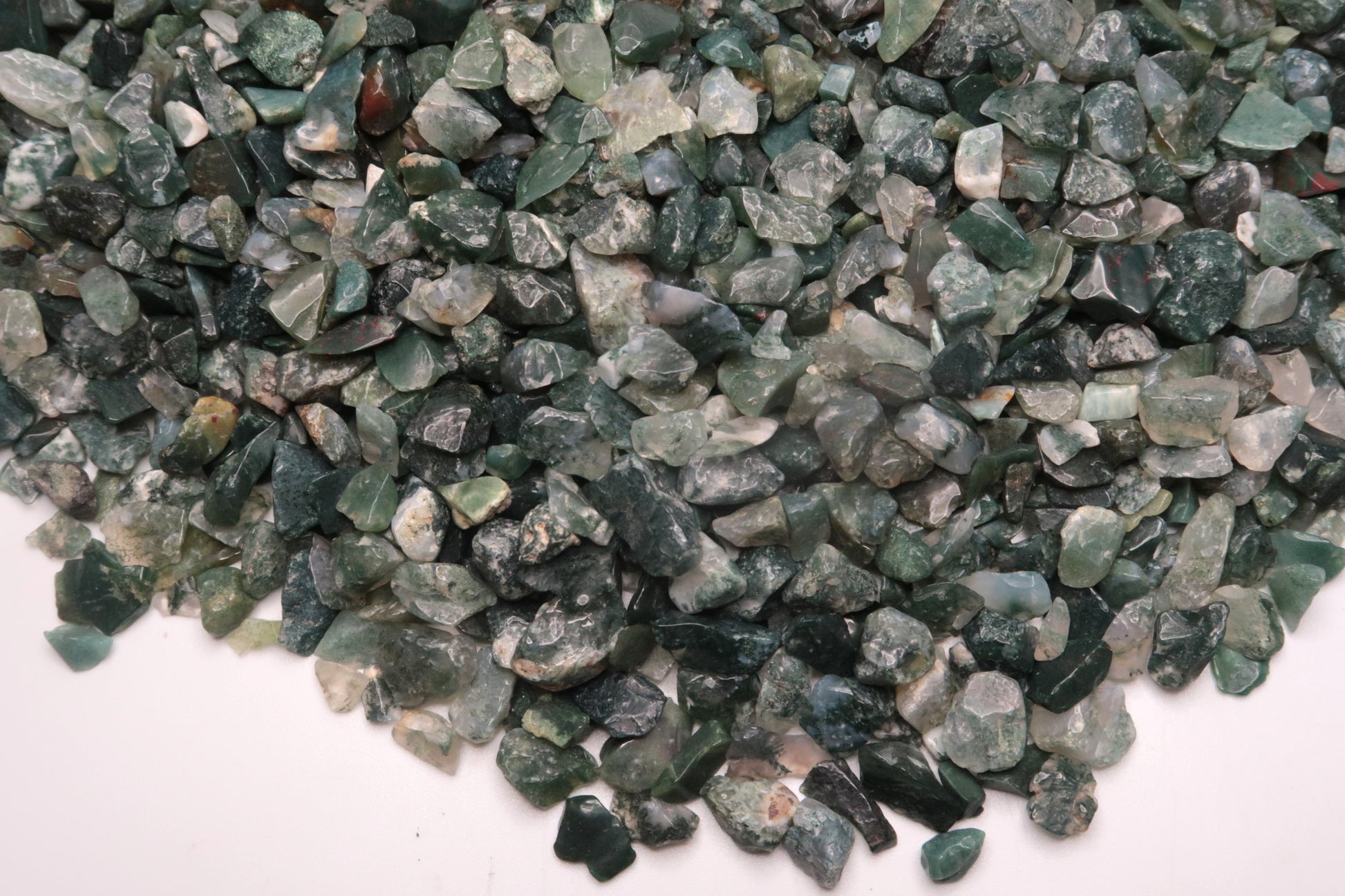 Moss Agate Chips