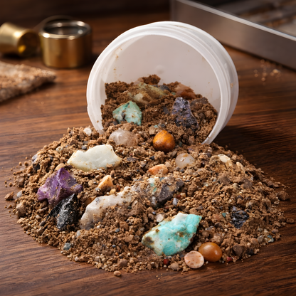 Rock and Gem Play Dirt Buckets
