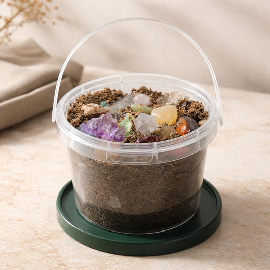 Rock and Gem Play Dirt Buckets