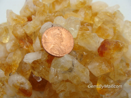 Rough Citrine - Size Small