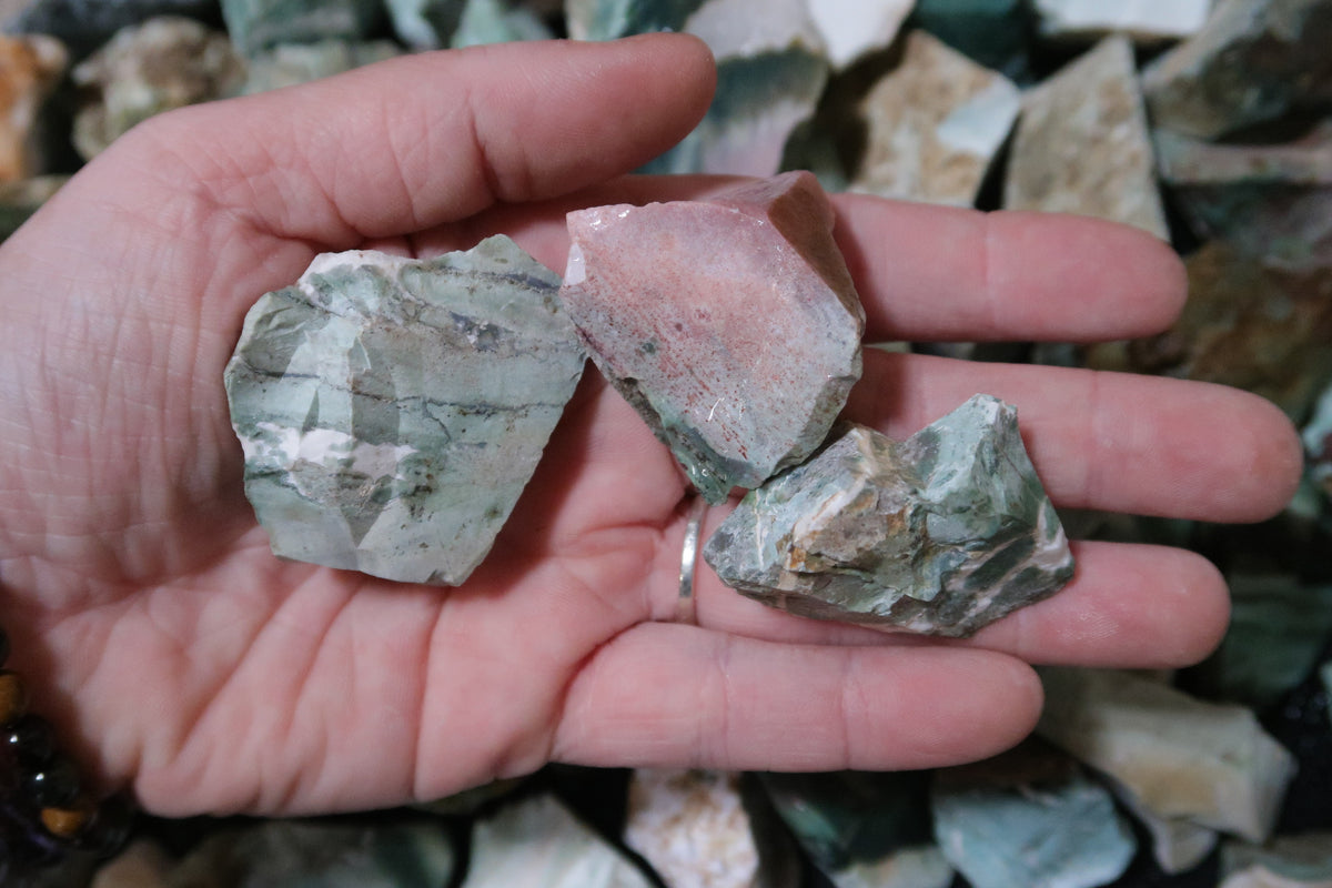 Rough Jasper, Unicorn - 1 LB, Size Small