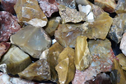 Rough Flint Tumbling Rough - Ohio Flint Ridge - Small/Medium Size
