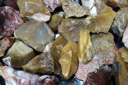 Rough Flint Tumbling Rough - Ohio Flint Ridge - Small/Medium Size