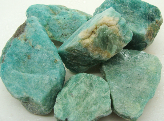 CLEARANCE: Rough Amazonite - Size Small