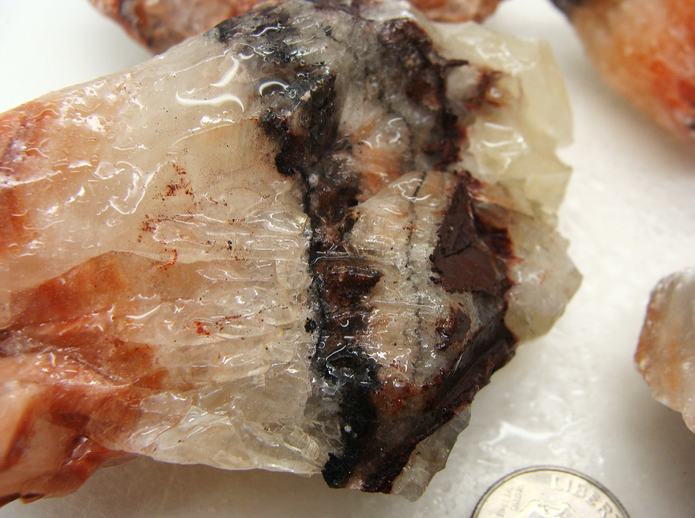 Rough Calcite, Tri-Color - Size Small