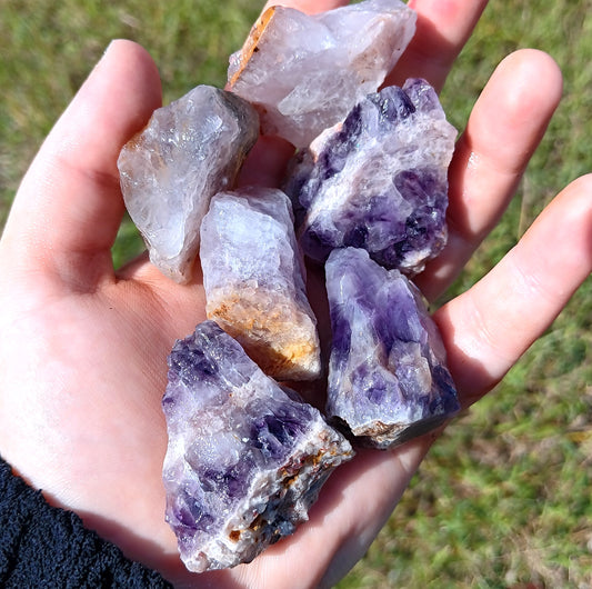 Rough Amethyst - 1 LB, Size Small